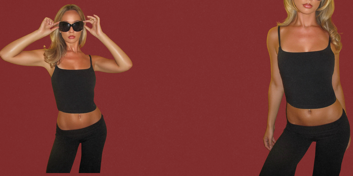Make it two. Two pants, the top's on us. Until 22 Nov.